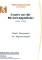 Sonate von die Bänkelsängerlieder - Klarinettenquintett - Festliche Musik 