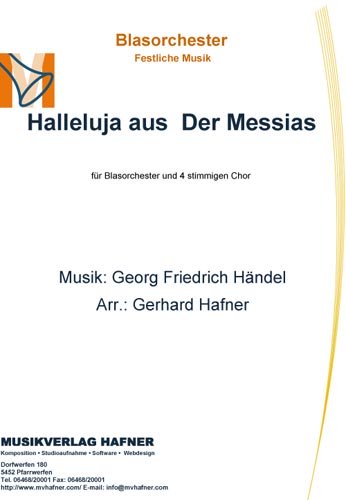 Halleluja aus  Der Messias - Blasorchester - Festliche Musik 