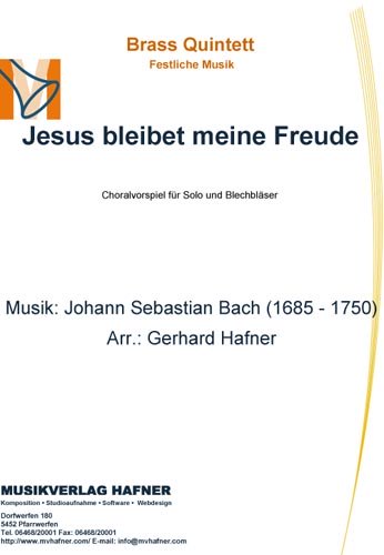 Jesus bleibet meine Freude - Brass Quintett - Festliche Musik 