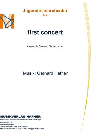 first concert - Jugendblasorchester - Solo Soloinstrument