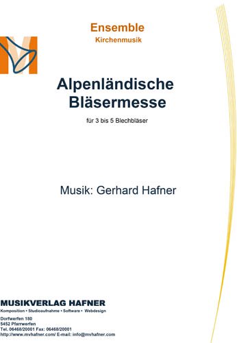 Alpenländische Bläsermesse - Ensemble - Kirchenmusik 
