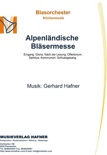 Alpenländische Bläsermesse - Blasorchester - Kirchenmusik 