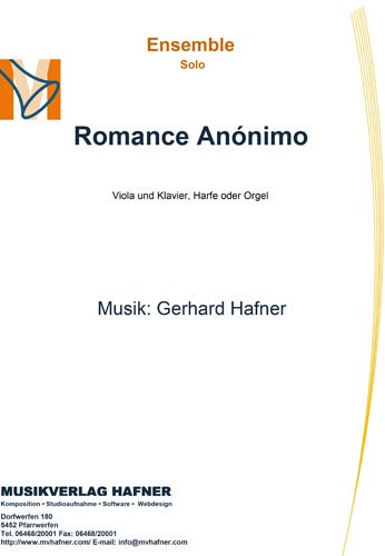 Romance Anónimo - Ensemble - Solo Viola